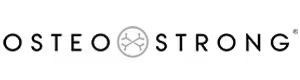 Grey OsteoStrong Logo on a Transparent Background