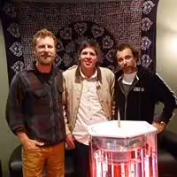 The BioCharger™ backstage with Dierks Bentley, Jim Girard, and Ian Lopatin