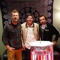 The BioCharger™ backstage with Dierks Bentley, Jim Girard, and Ian Lopatin