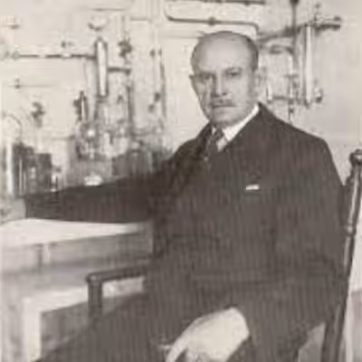 Black and White Portrait of Georges Lakhovsky
