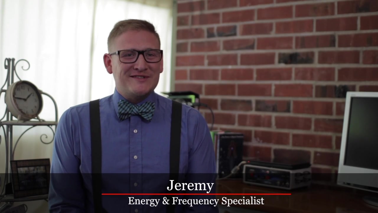 Jeremy Filippini Energy and Frequency Specialist Giving Interview