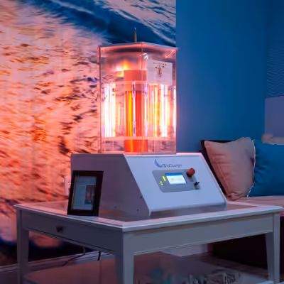 Active BioCharger Device on a Desk