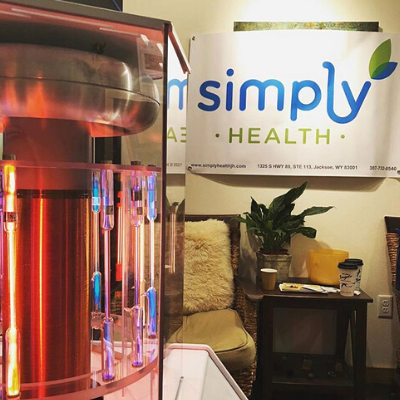 Working BioCharger Device in Simply Health Collective Wellness Center