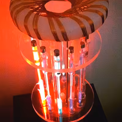 An Earlier Version of a BioCharger Device Activated