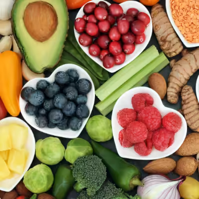 Vegetables Fruits and Nuts