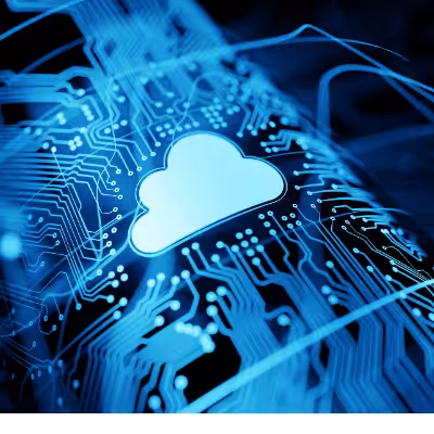 Cloud Surrounded by Multiple Sensors and Connectors