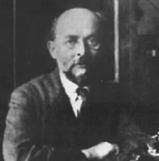 Black and White Portrait of Alexander Gurwitsch