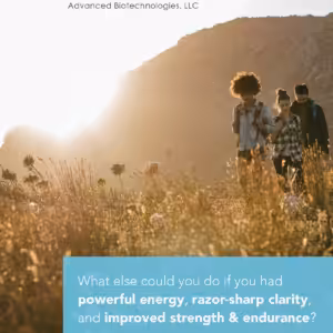 BioCharger Brochure Design with Group of People Hiking