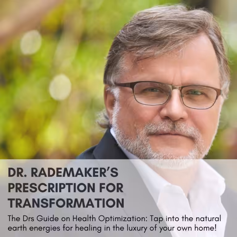 Dr. Bart Rademaker With Text About Health Optimization In Front