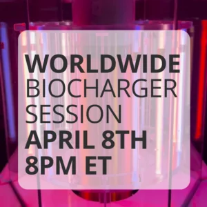 Bio Charger Worldwide Event Poster.