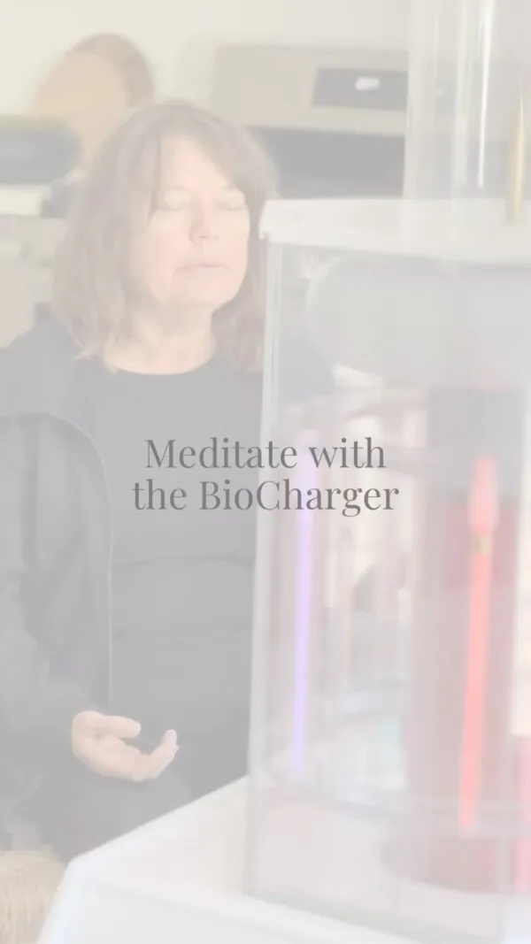 If you know us, you know that meditating is our ✨favorite✨ thing to do while BioCharging.Find a comfy position, close your eyes, and let yourself get lost in the peaceful vibration of the BioCharger’s natural energy & frequencies. 

Try these recipes for meditation 🧘‍♀️ 

✨ Violet Flame
✨ Abundance
✨ Pineal Experience Mastery