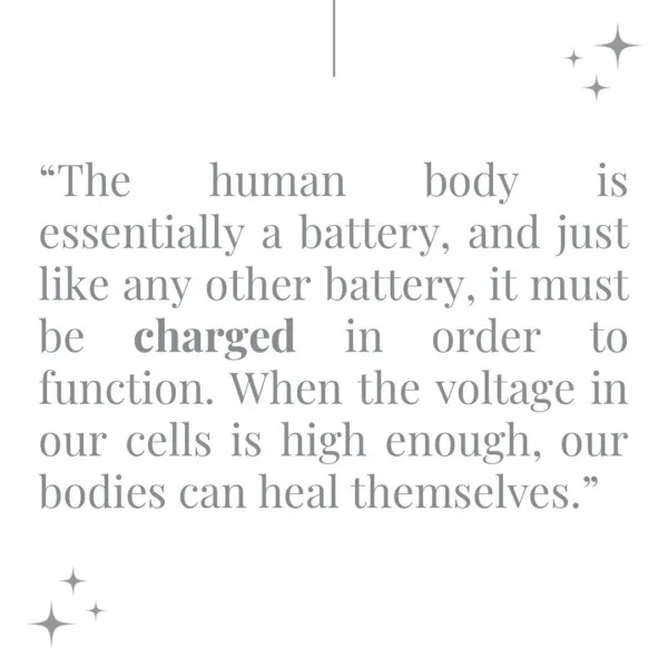 Remember to recharge your human battery 🔋✨📝: Jerry Tennant